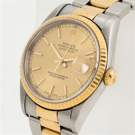 mens rolex oyster perpetual datejust 78363 18|rolex datejust 31 gold price.